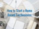 How to start a home-based business?